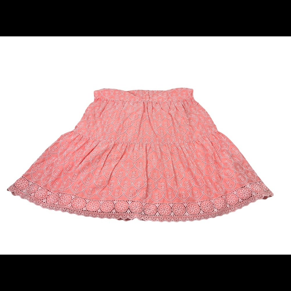 Lilly Pulitzer Womens Large Dress Briela Floral Arch Eyelet Peach NWT $238 - Picture 11 of 13